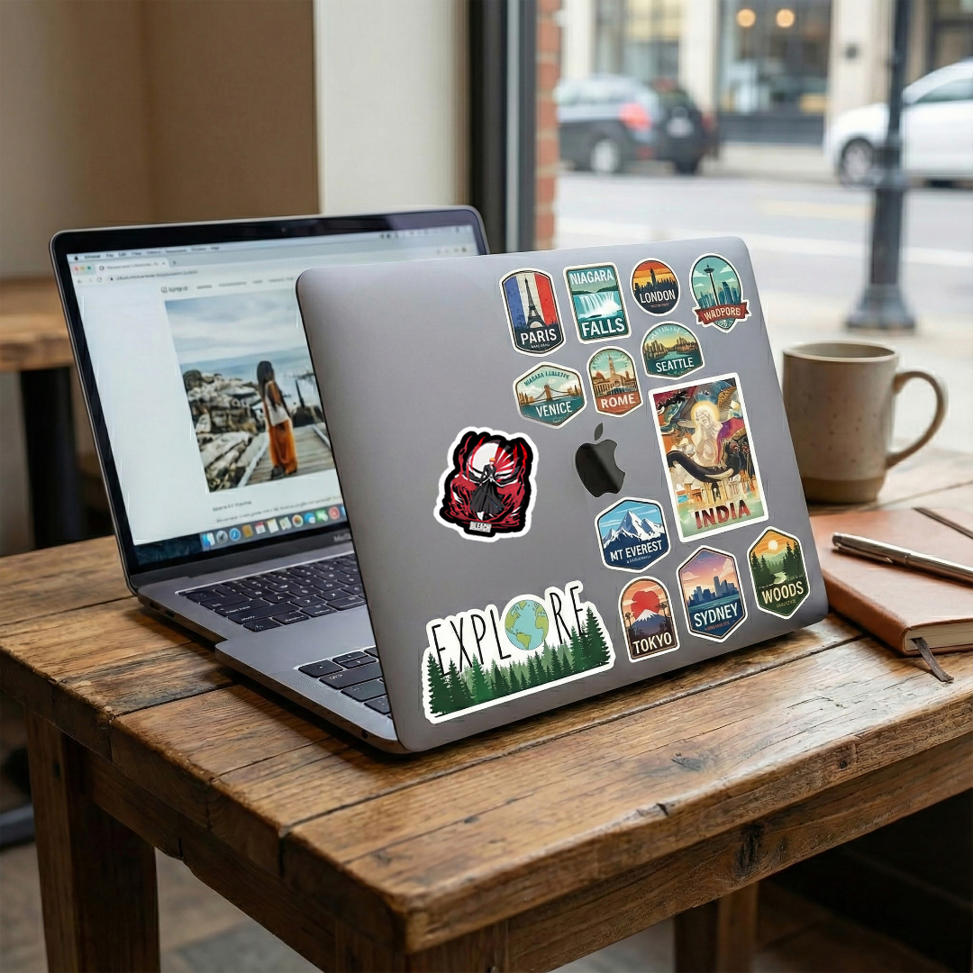 Bleach Mask Sticker   Laptop  Mobile Stickers