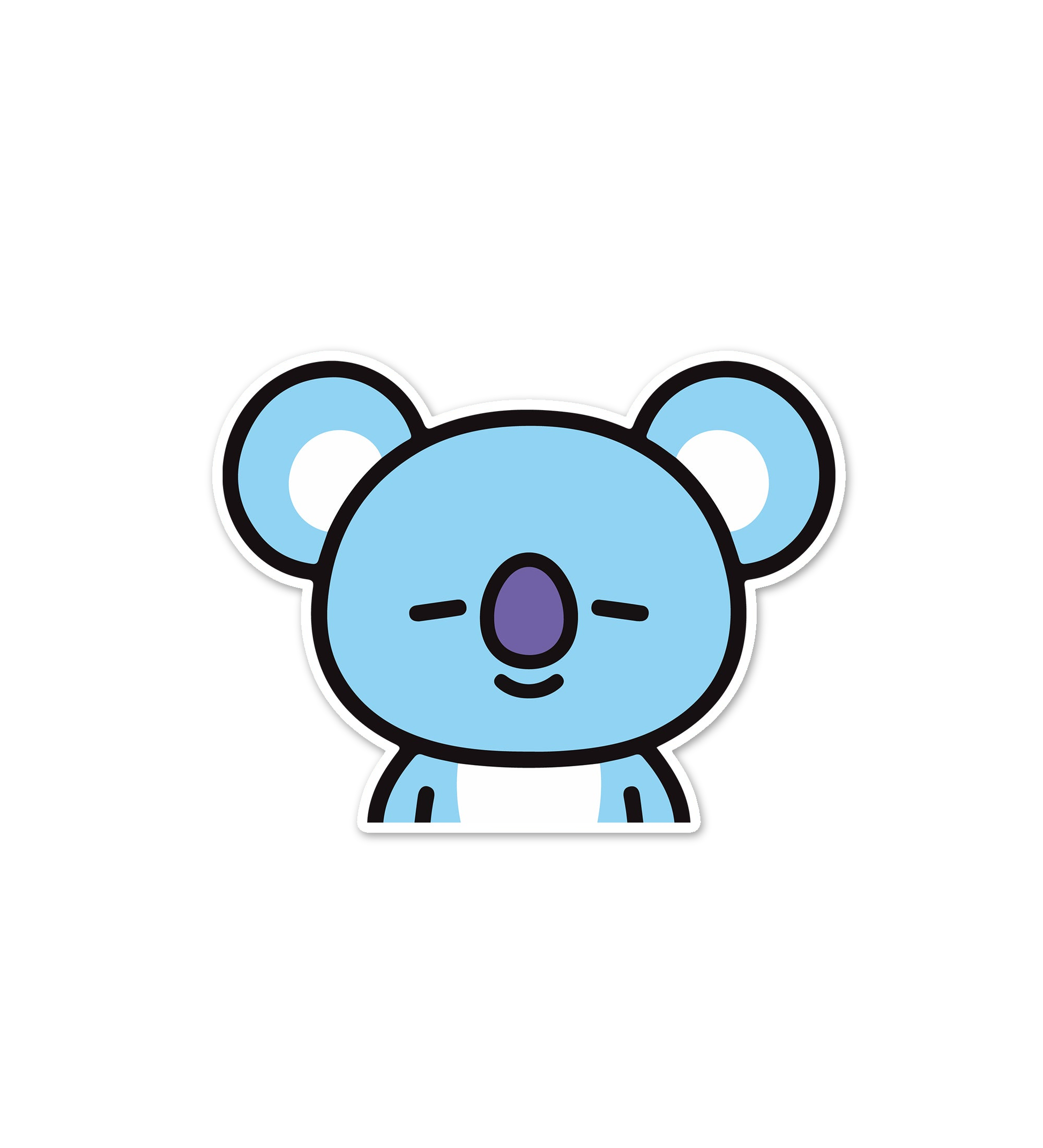 Blue Koala Stickers