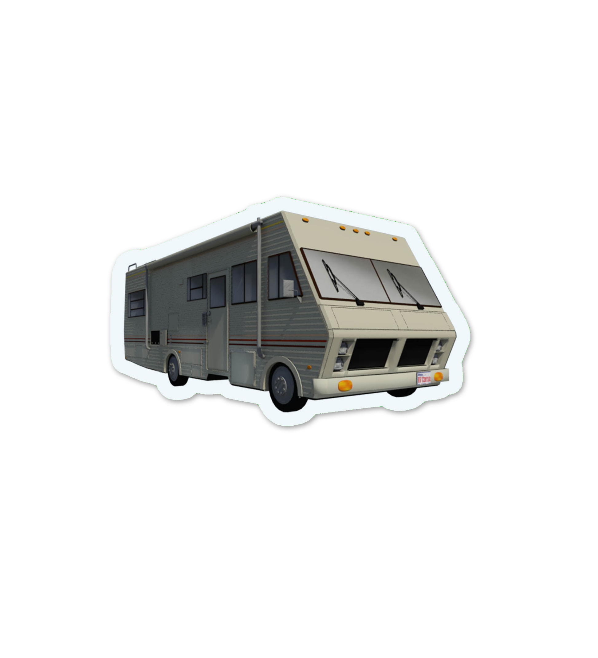 Breaking Bad Van   Laptop  Mobile Sticker