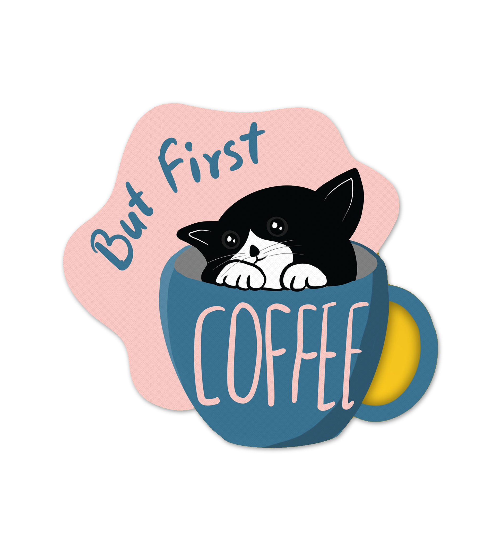 But First Coffee   Laptop  Mobile Stickers