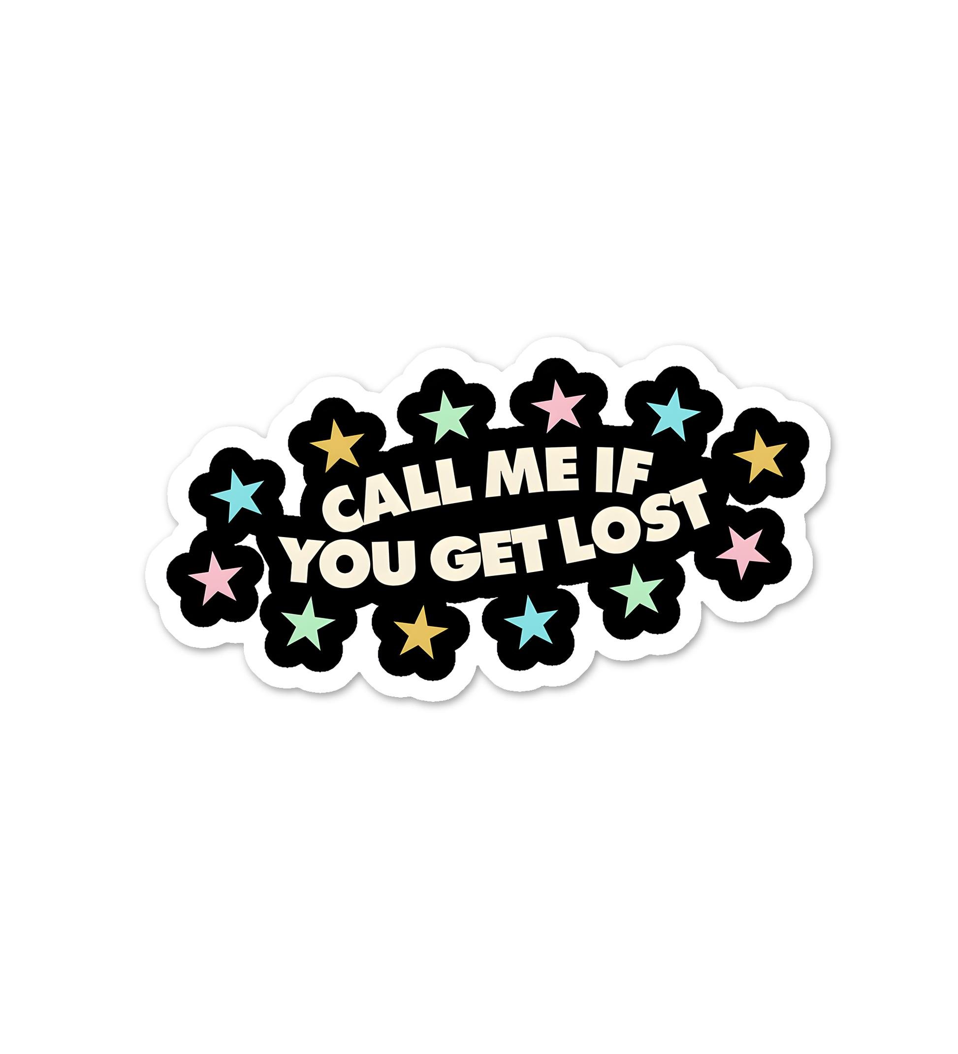 Call Me Sticker