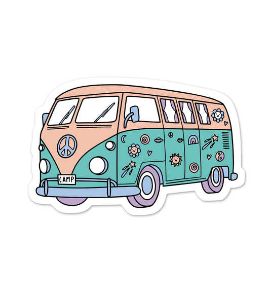 Camper Van Sticker
