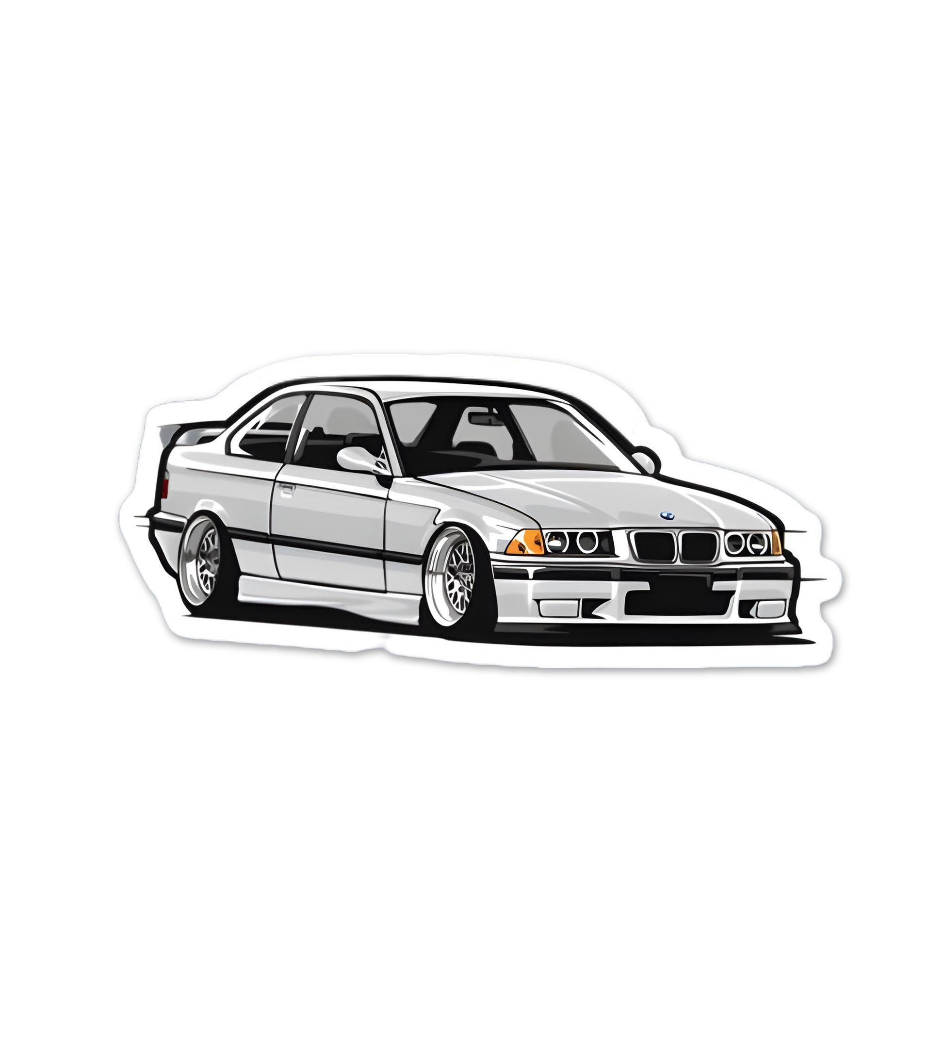 Car Drifting   Sticker