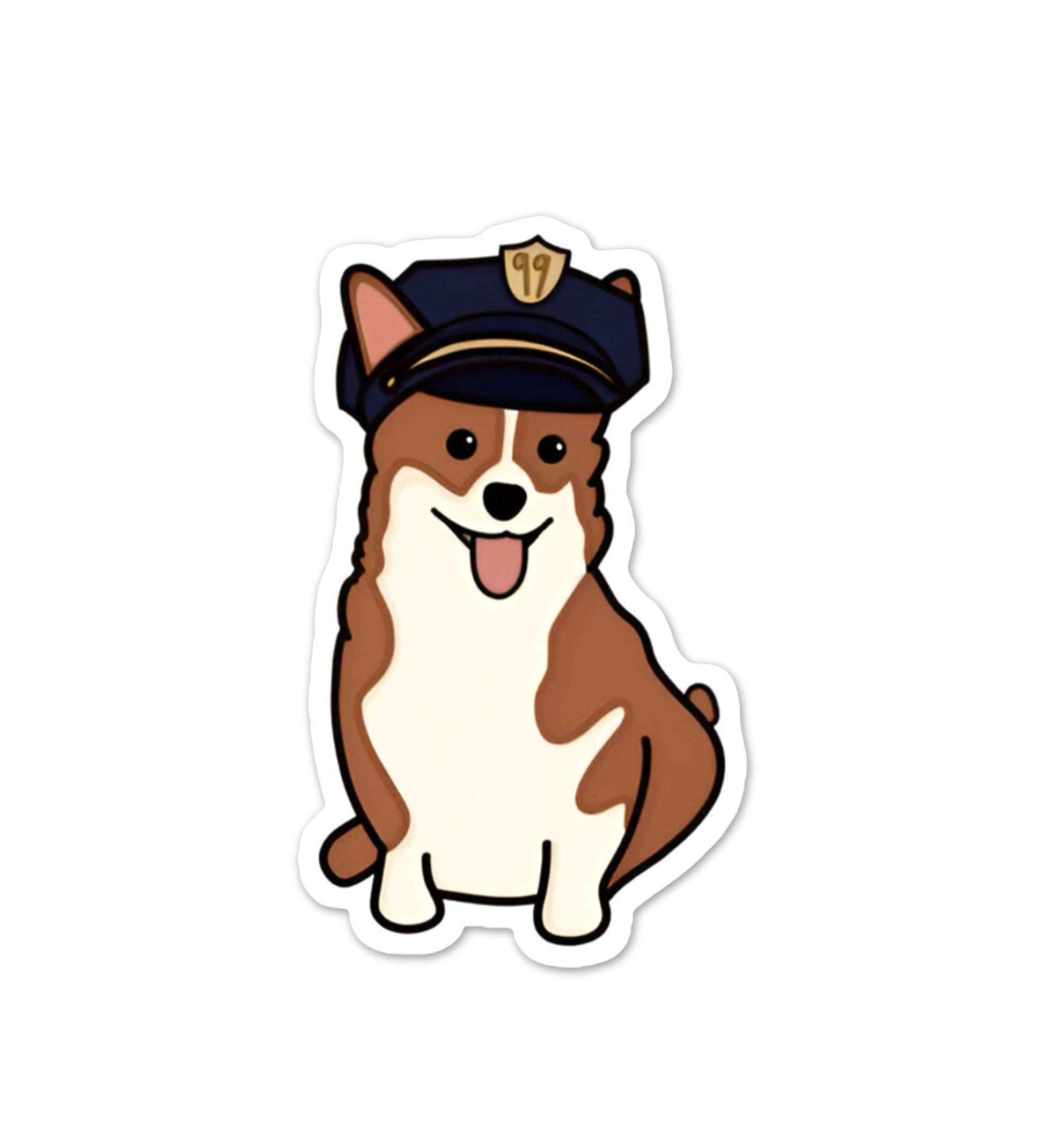 Cheddar   Brooklyn Nine Nine  Laptop  Mobile Stickers