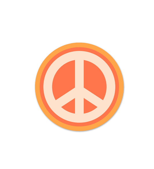 Aesthetic Peace Sign  Mobile  Laptop Sticker
