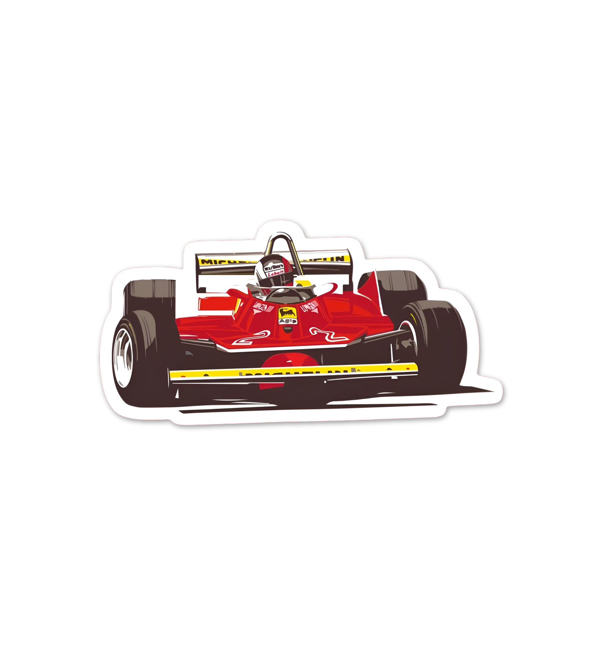 F1 Car   Sticker