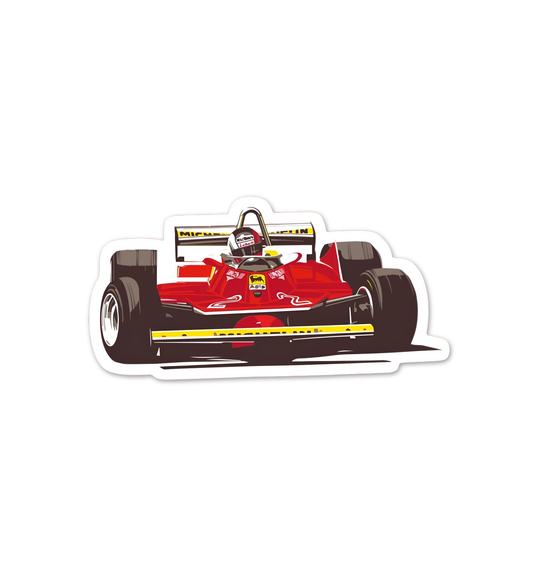 F1 Car   Sticker