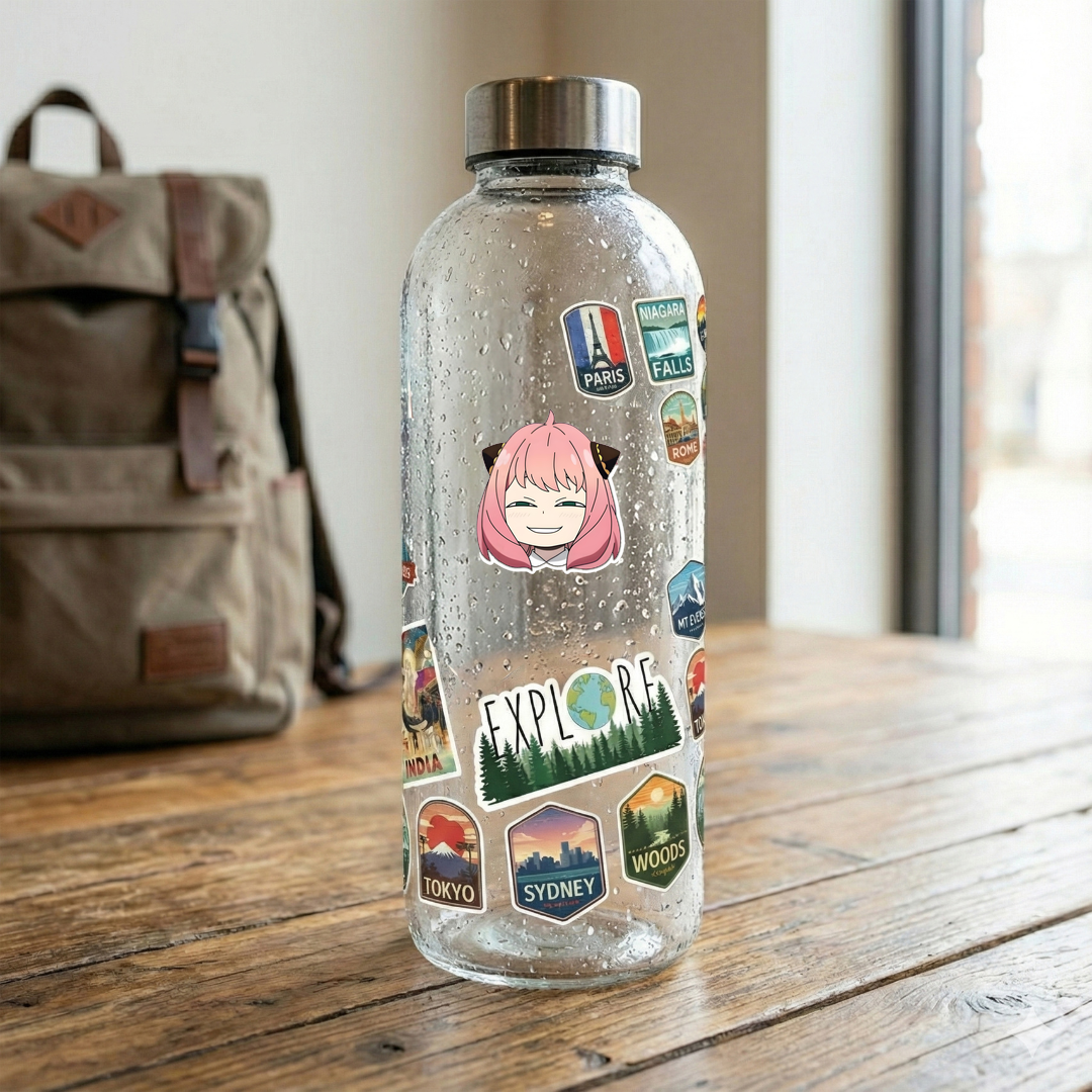 Anime Girl   King  Laptop  Mobile Stickers