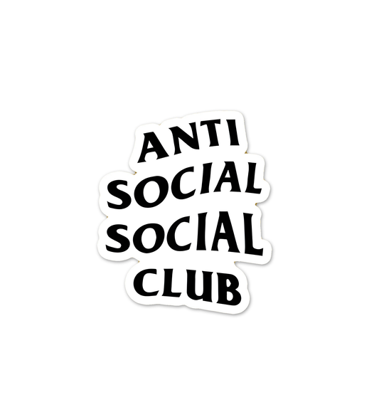 Anti Social Sticker