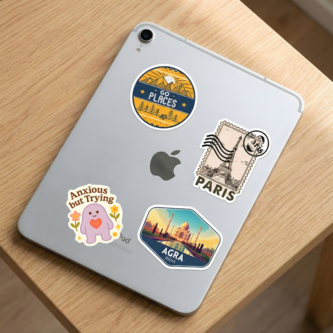 Anxious But Trying Sticker