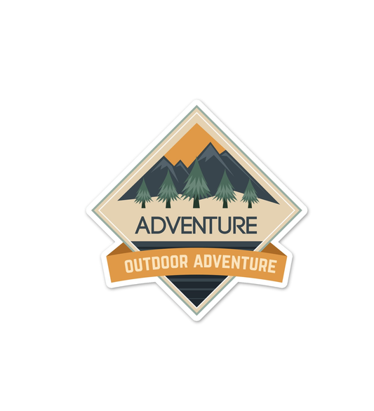 Outdoor Adventure Sticker