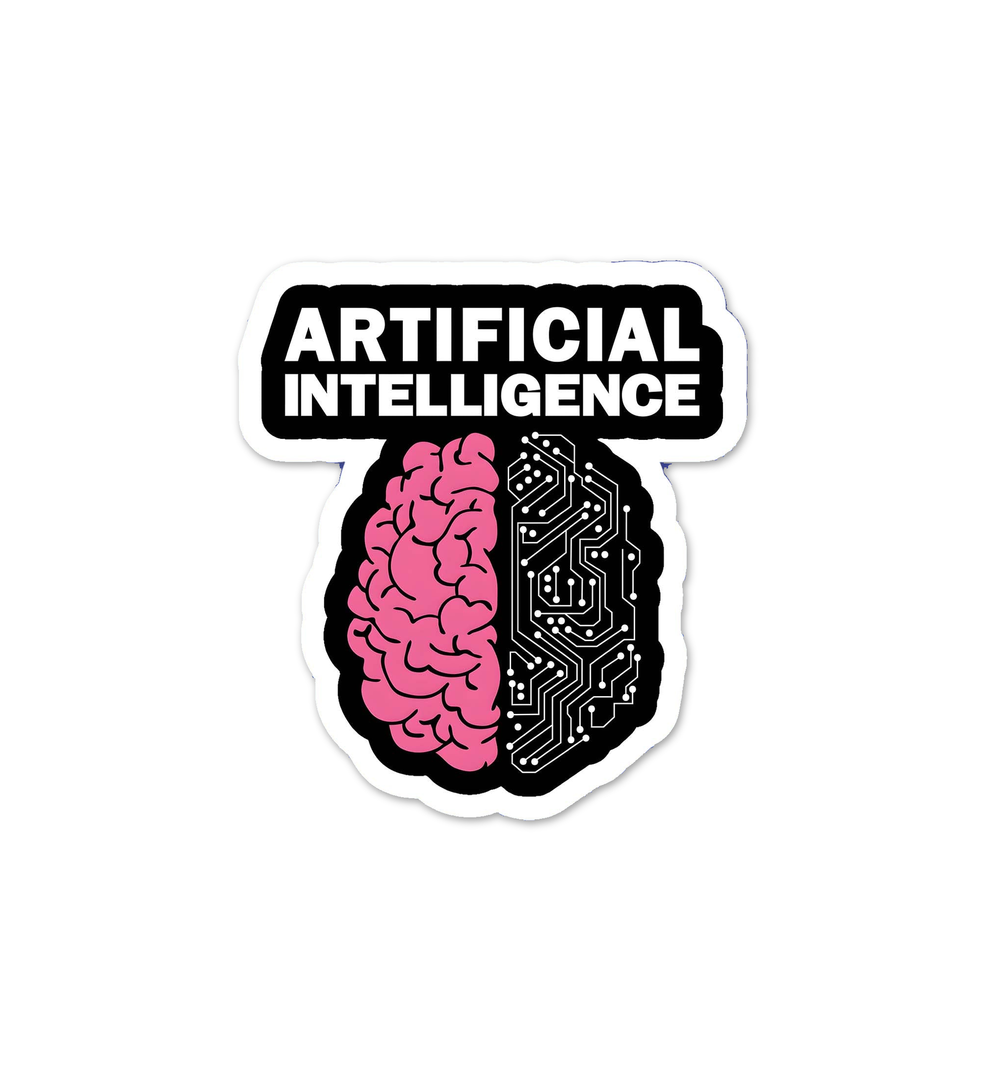 Artificial Intelligence Programmer   Coding Sticker