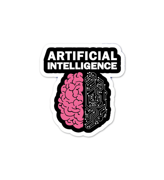 Artificial Intelligence Programmer   Coding Sticker