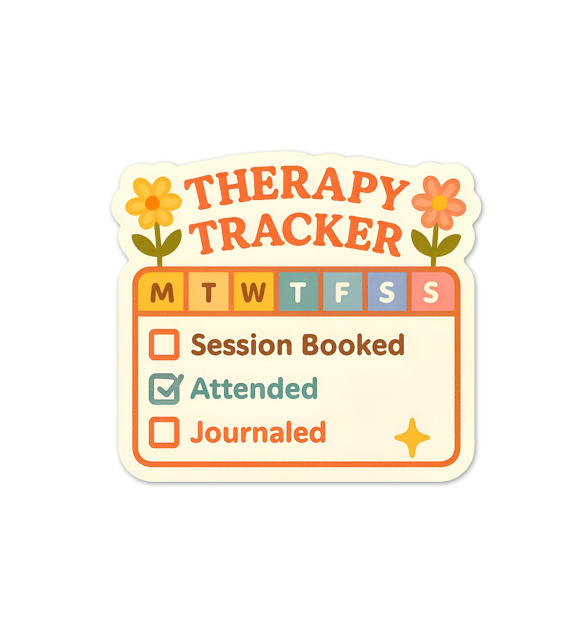 Therapy Tracker Sticker