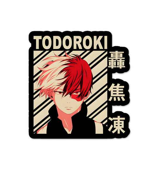 Todoroki   My Hero Academia Sticker