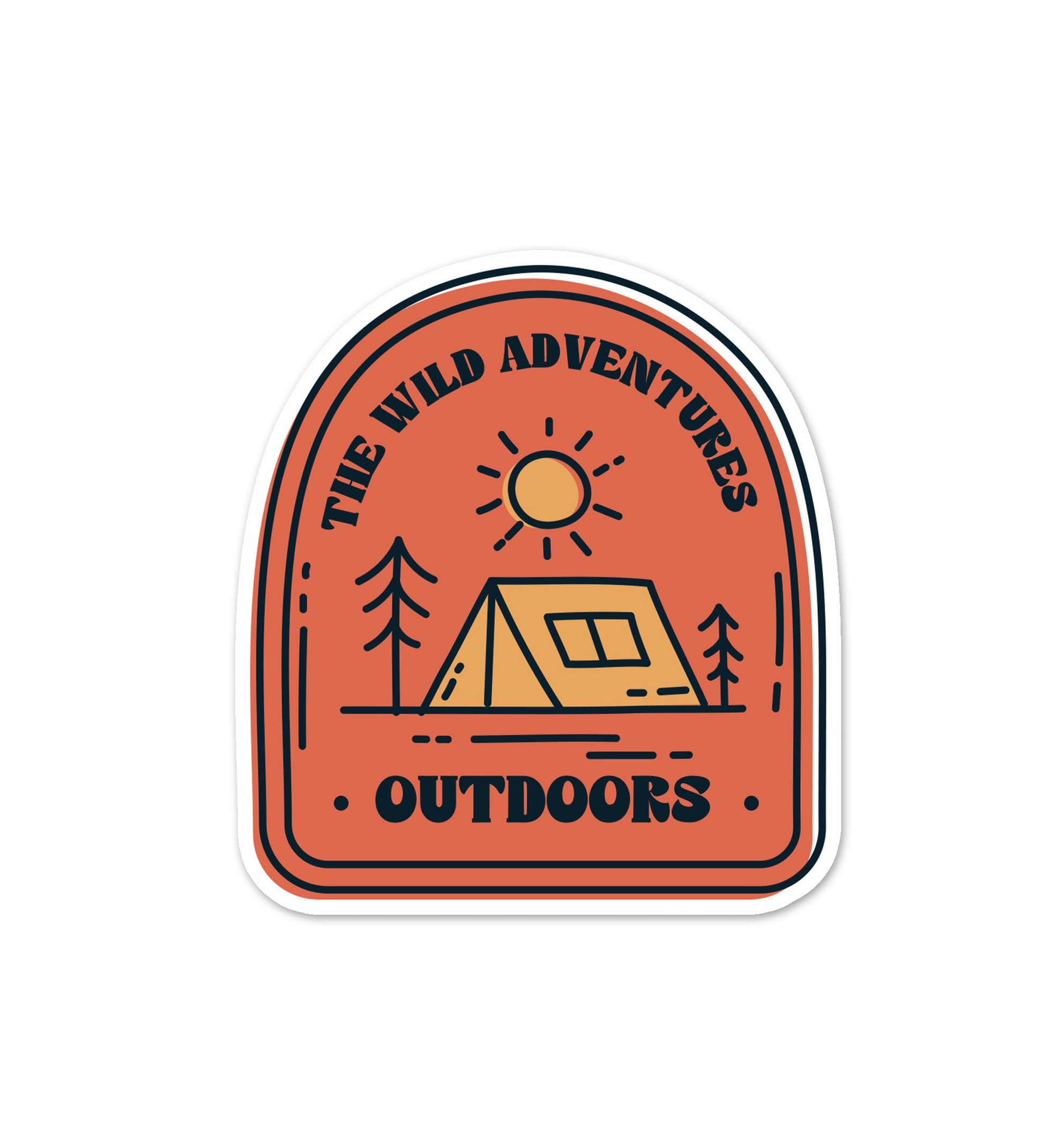 Wild Adventures Sticker