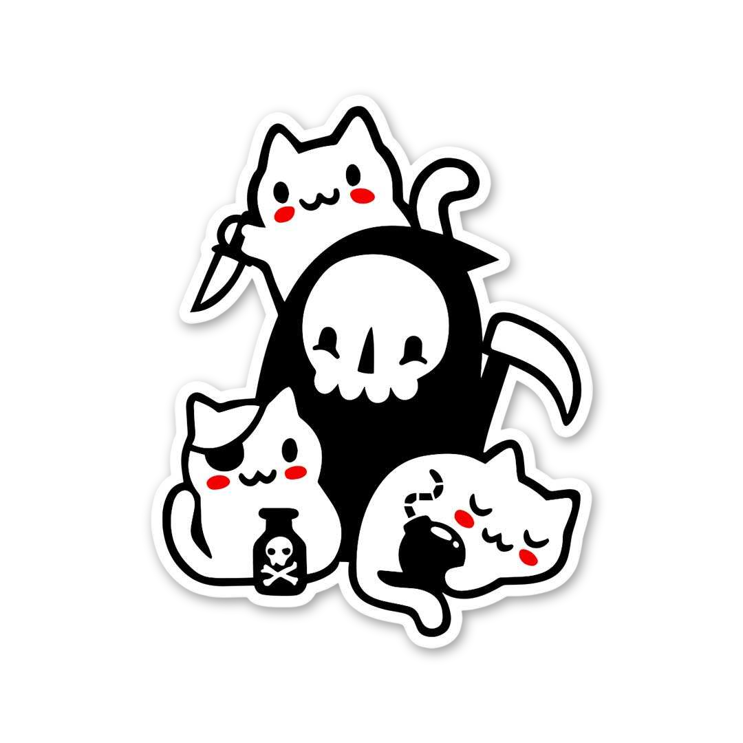 Kawaii Grim Meowpers