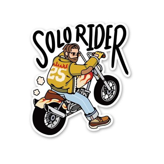 Solo Rider Chopper