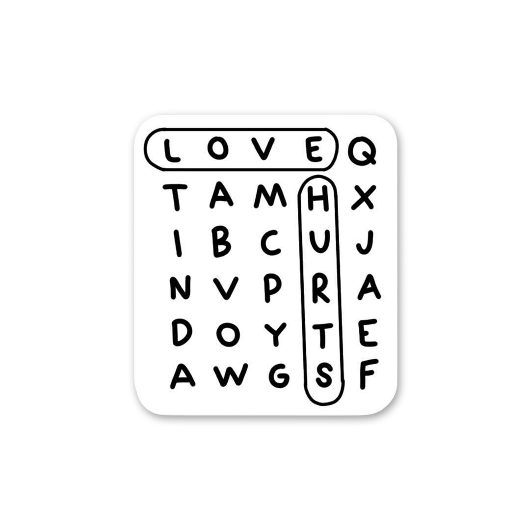 Love Hurts Word Search