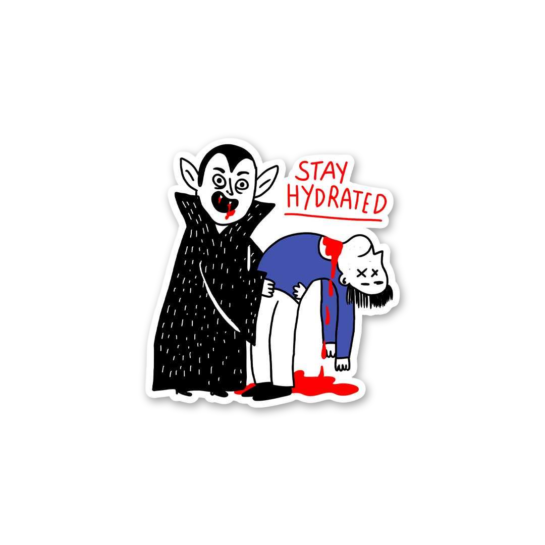 Vampire Stay Hydrated
