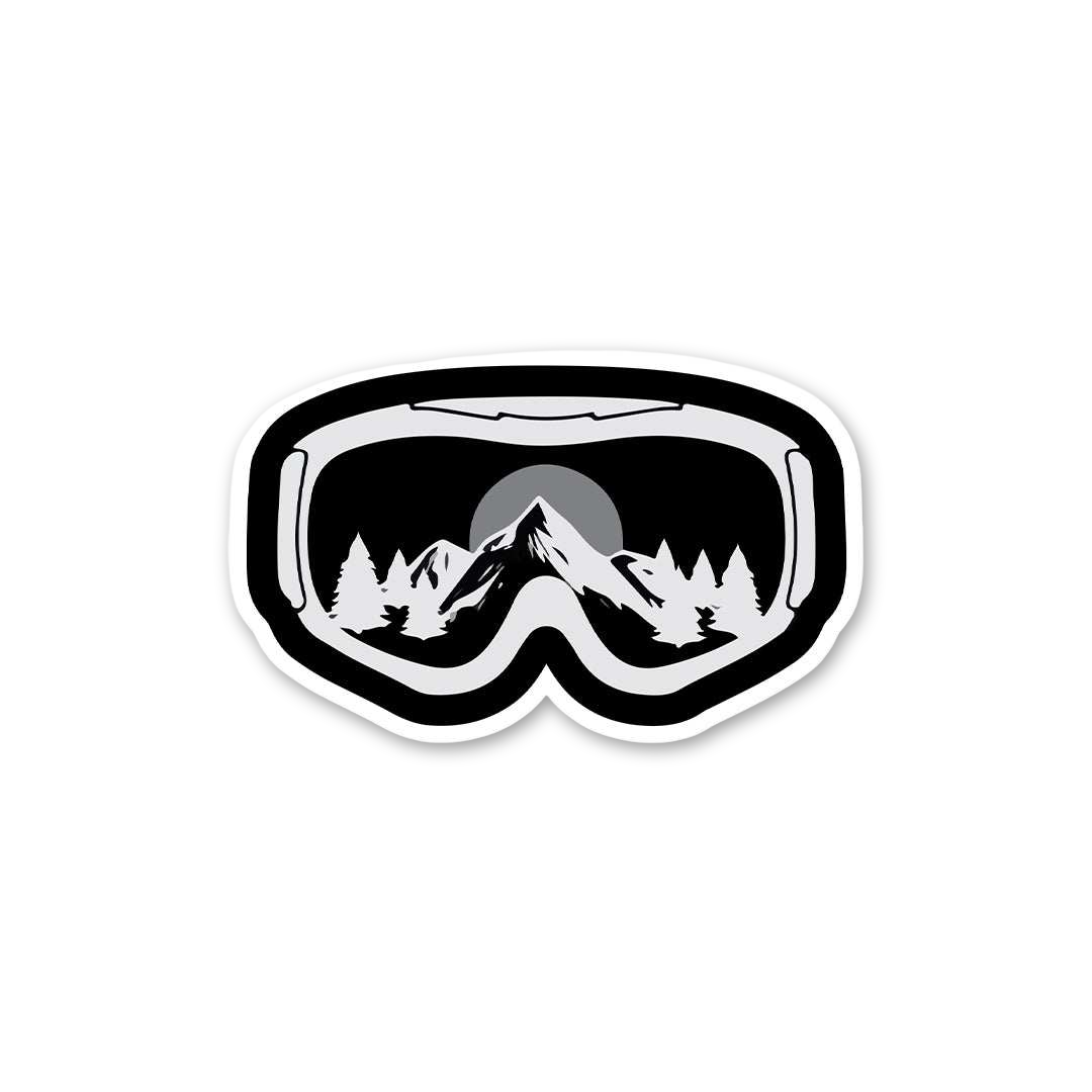 Alpine View Goggle Sticker