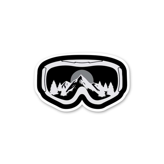 Alpine View Goggle Sticker