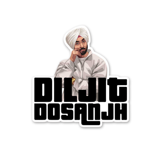Diljit Dosanjh Icon Sticker