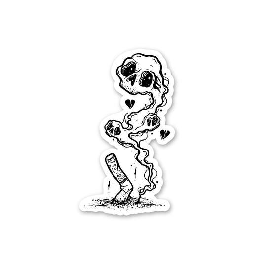 Smoking Skull Ghost