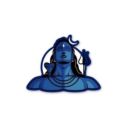 Blue Mystic Shiva Emblem