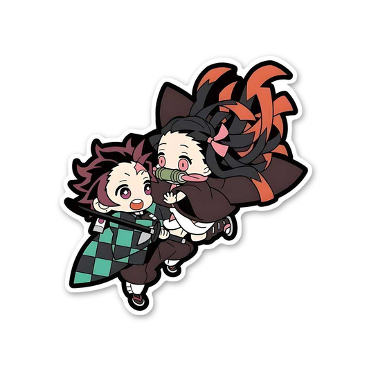 Chibi Demon Slayer Siblings