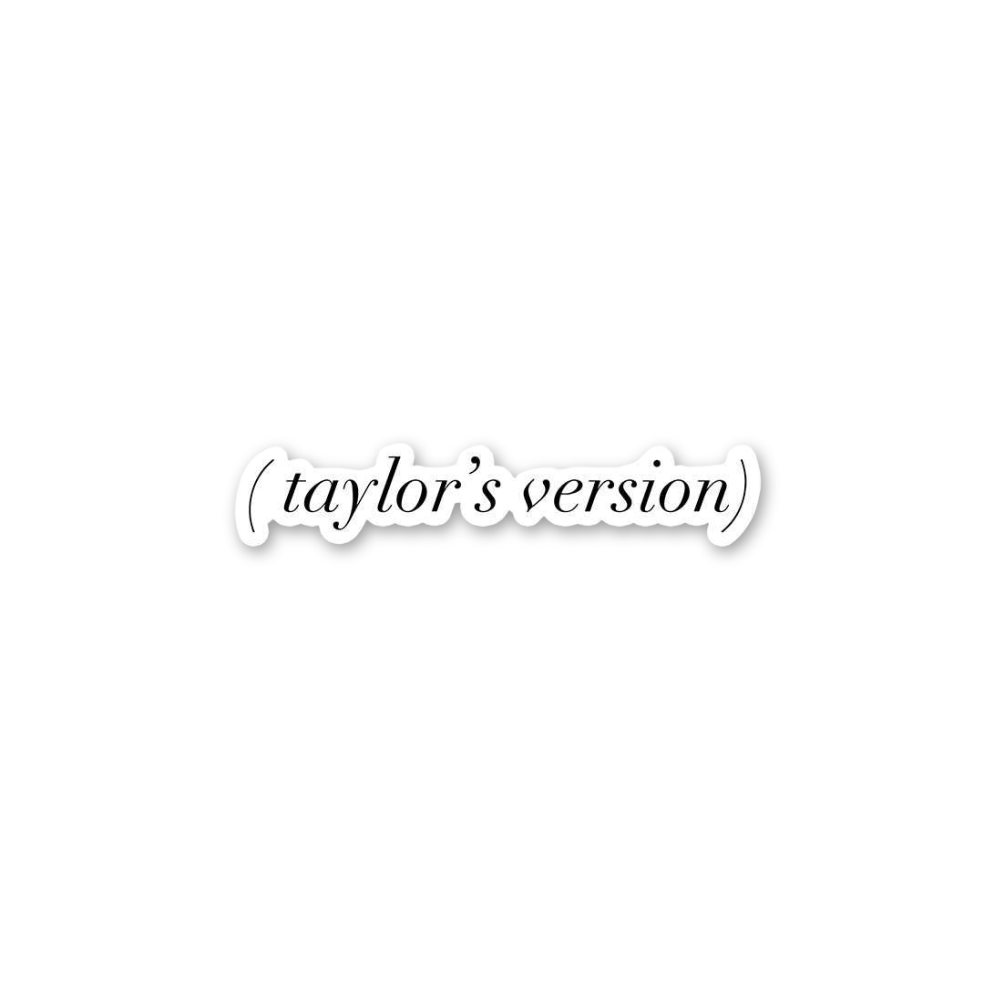 Taylor's Version Decal