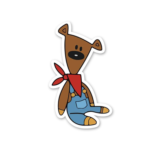 Overalls Critter Doodle