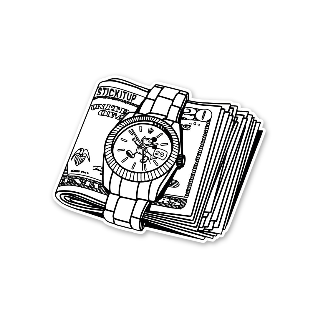 Luxury Cash Watch Stack