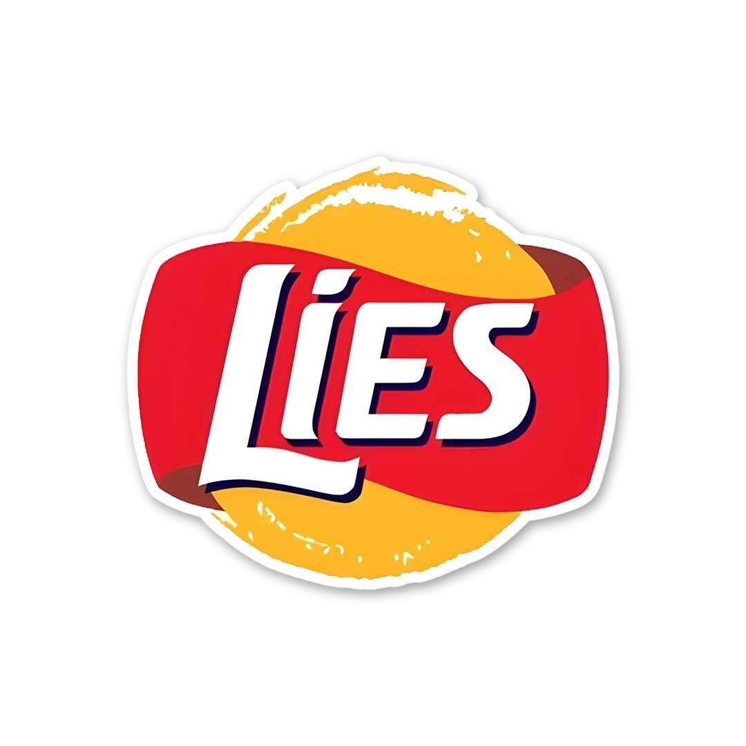 All Lies Chip Logo