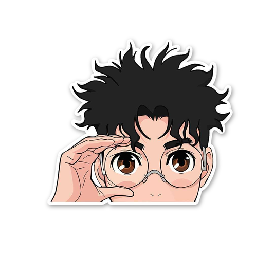 Peeking Anime Character