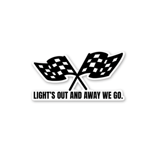 Lights Out Racing Flags