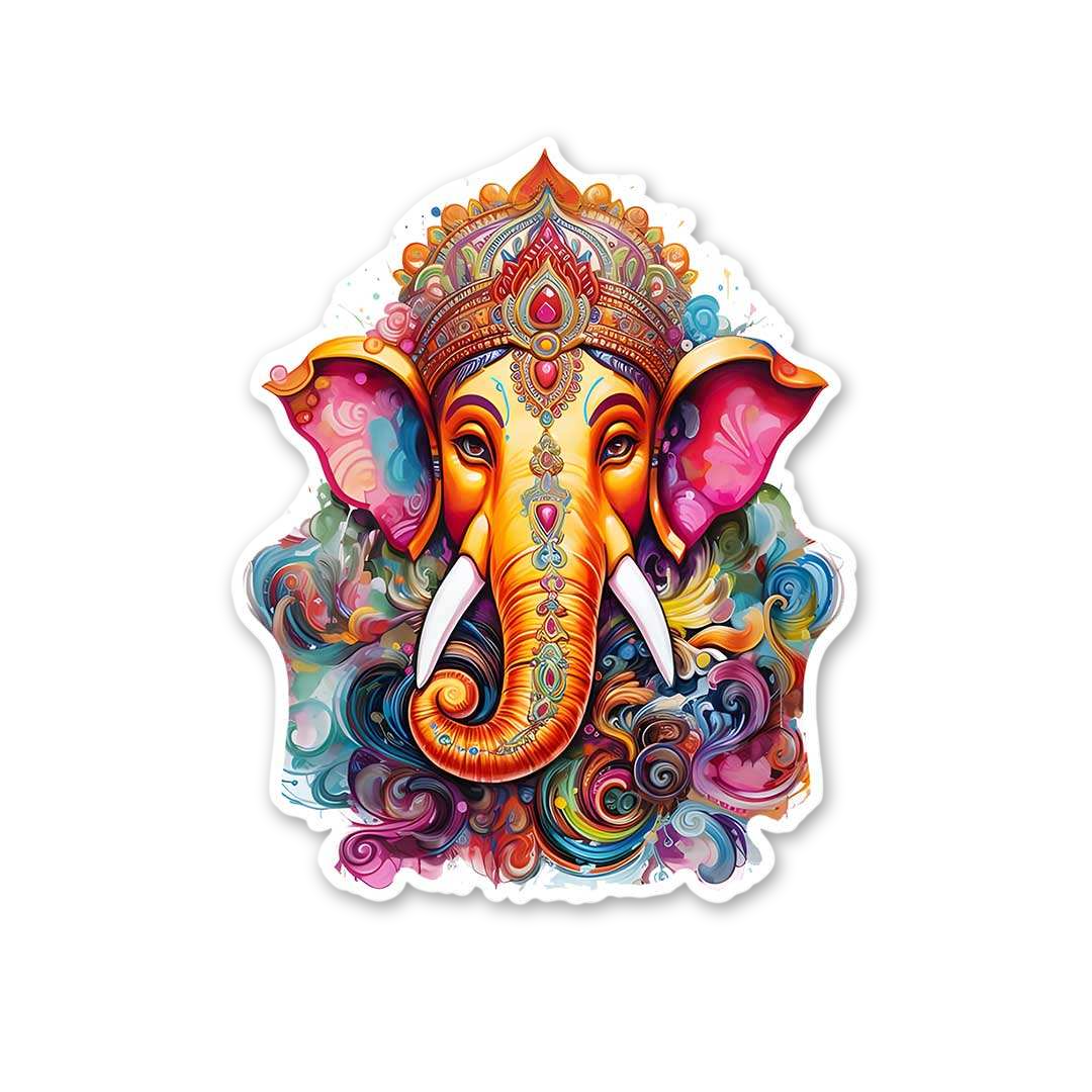 Vibrant Divine Ganesha