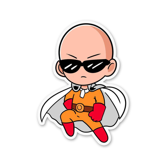 Serious Chibi Hero Pose