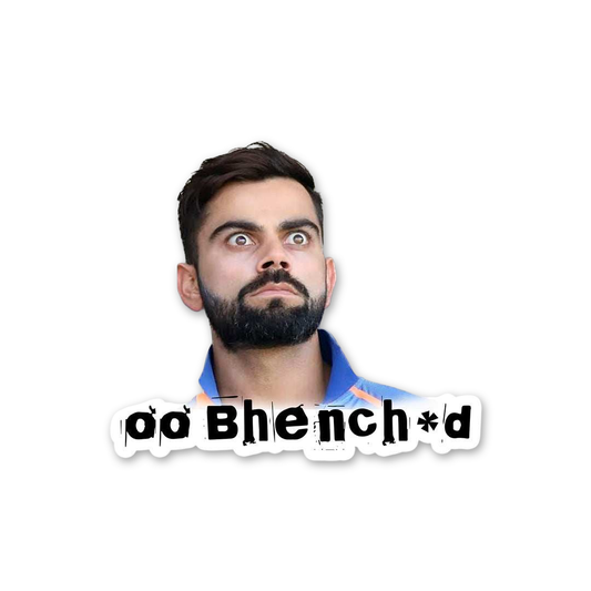 Shocked Kohli Reaction Sticker