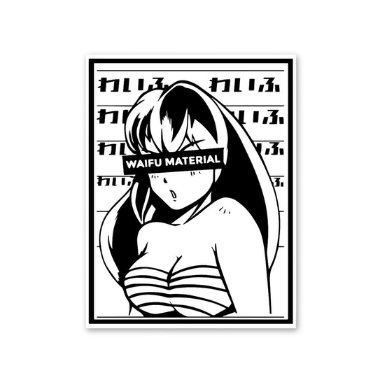 Waifu Material Mugshot