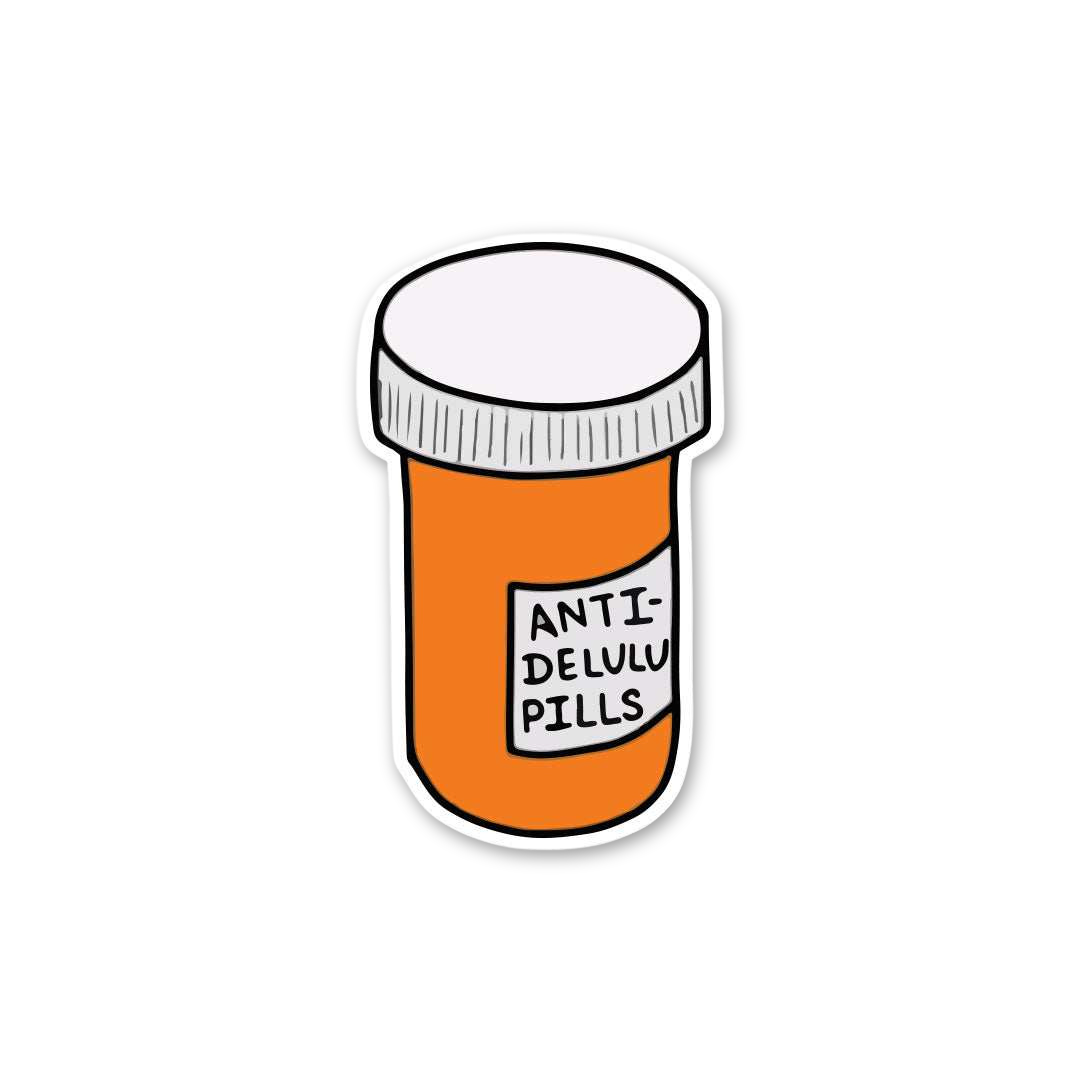 Anti-Delulu Prescription Bottle
