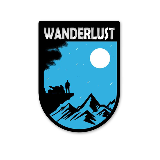 Night Rider Wanderlust Badge
