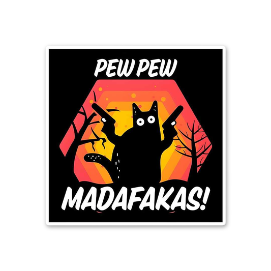 Pew Pew Madafakas Cat