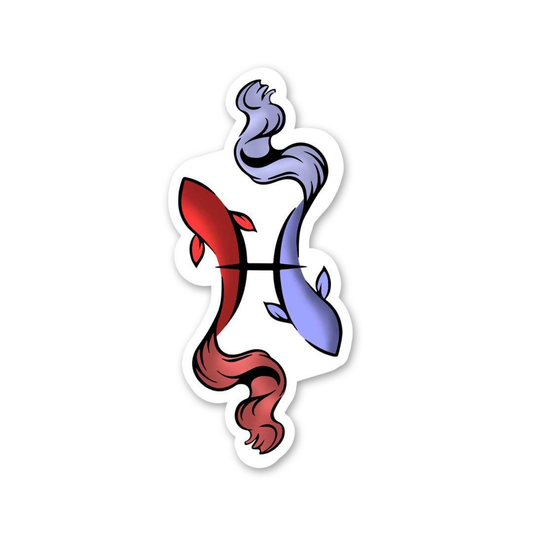 Dual Tone Pisces Fish
