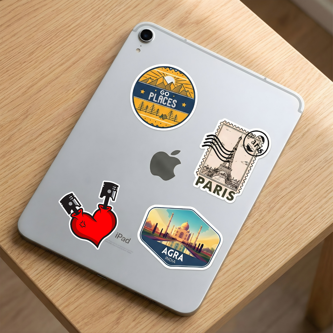 Engine Heartbeat Sticker