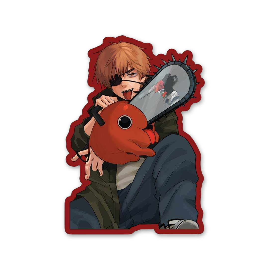 Edgy Chainsaw Devil Duo