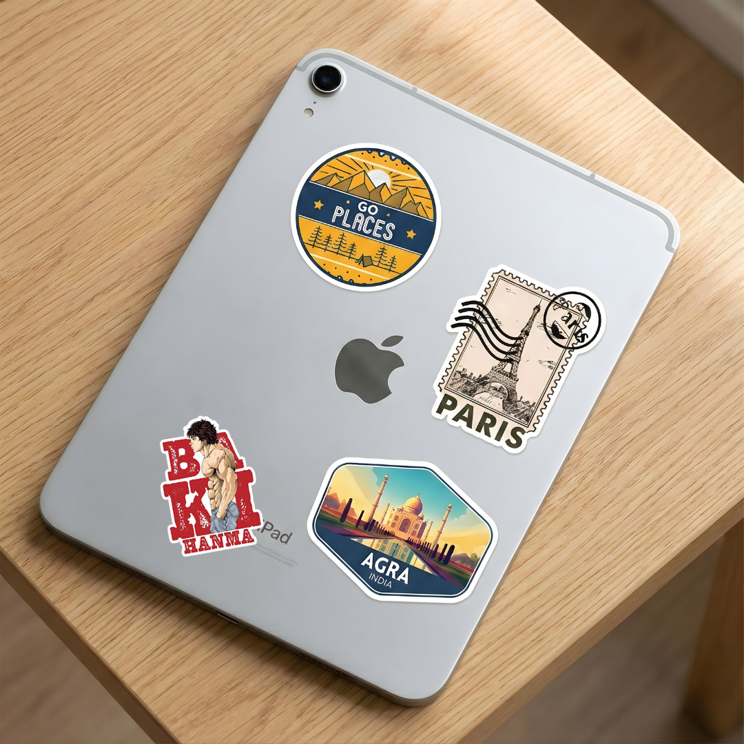 Baki Hanma Muscle Sticker