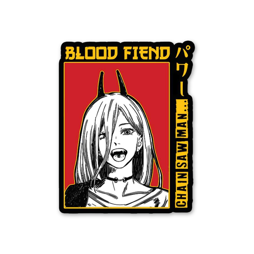 Blood Fiend Power Sticker