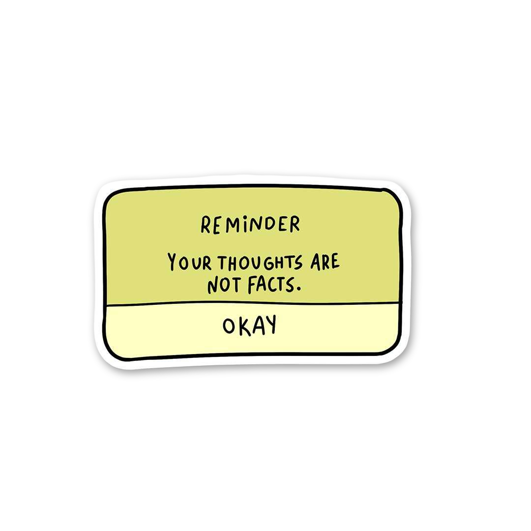 Thoughts Are Not Facts