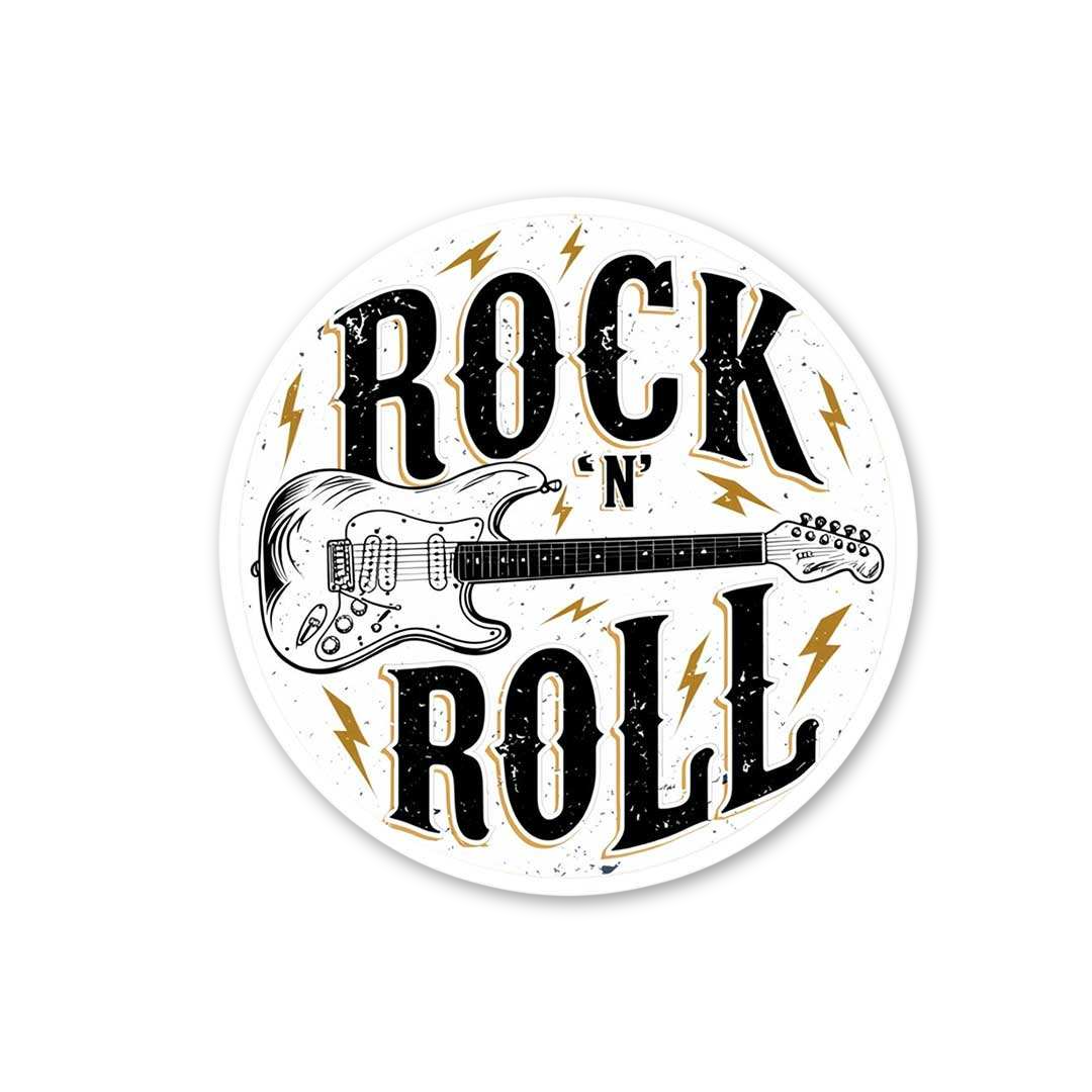 Classic Rock 'N Roll Emblem